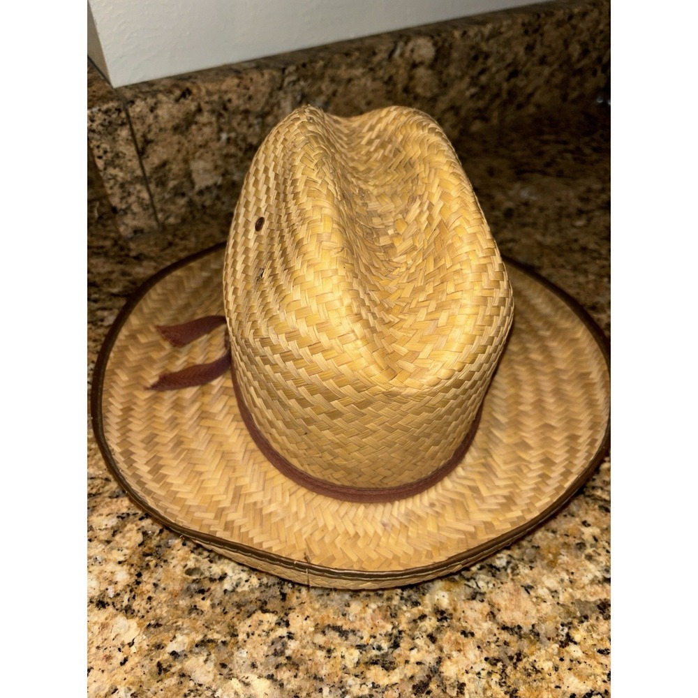 Straw Hat Size Large Union Made